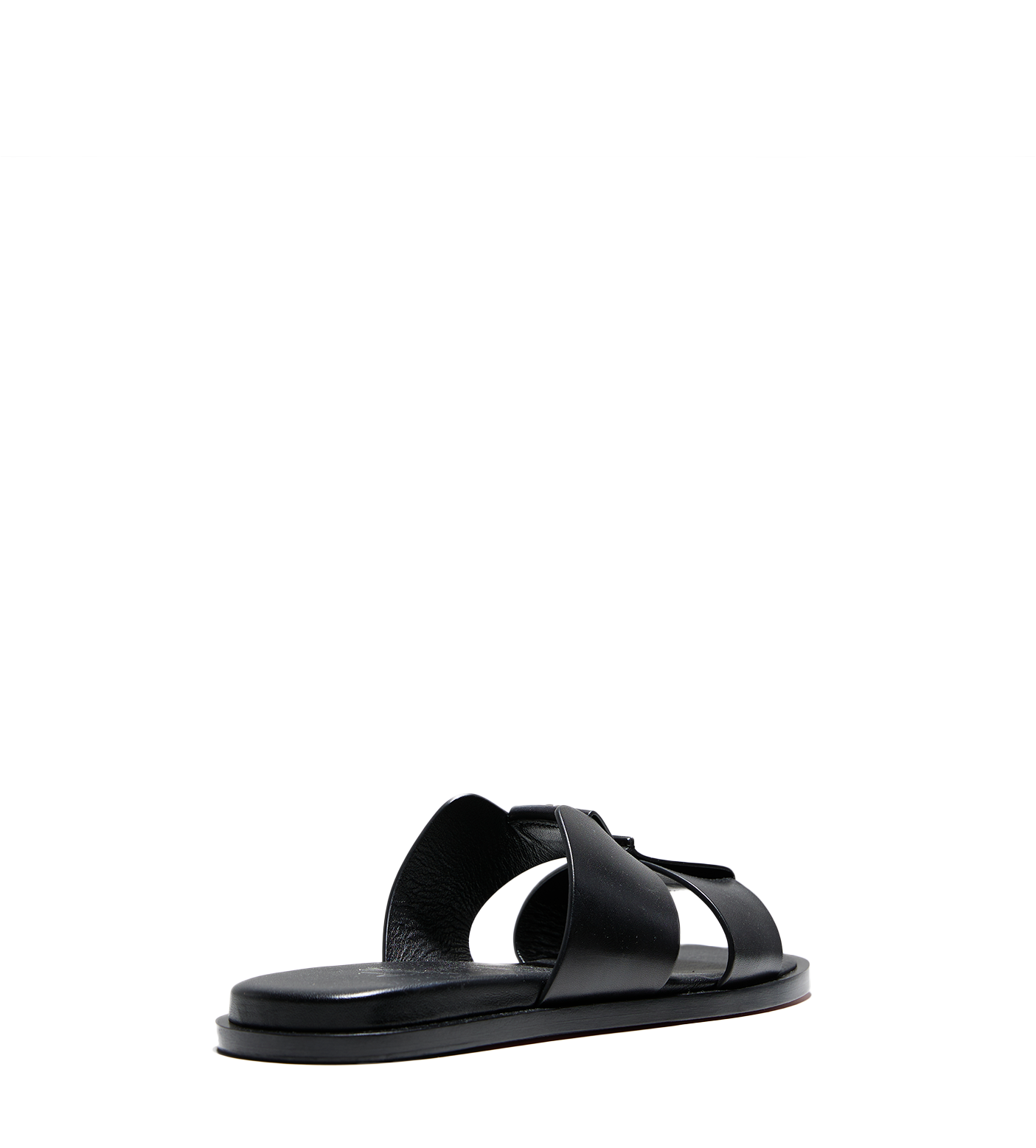 Loubi Flat Calf Black