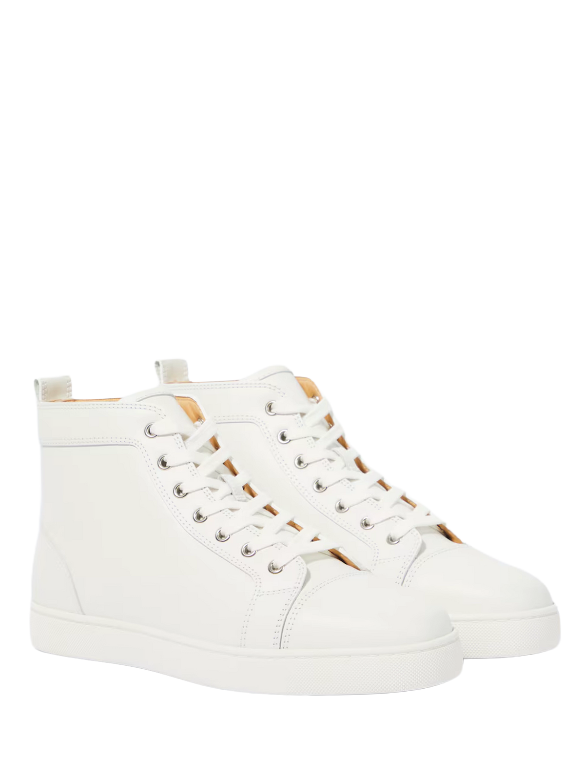 Louis Flat Calf White