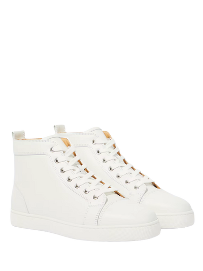 Louis Flat Calf White