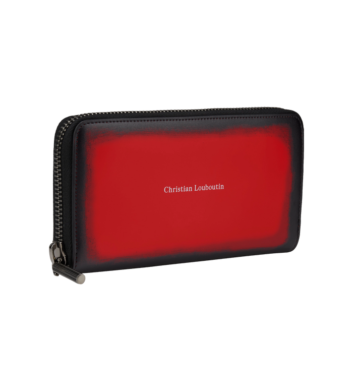 Canopy Zipped Long Wallet Loubi Red