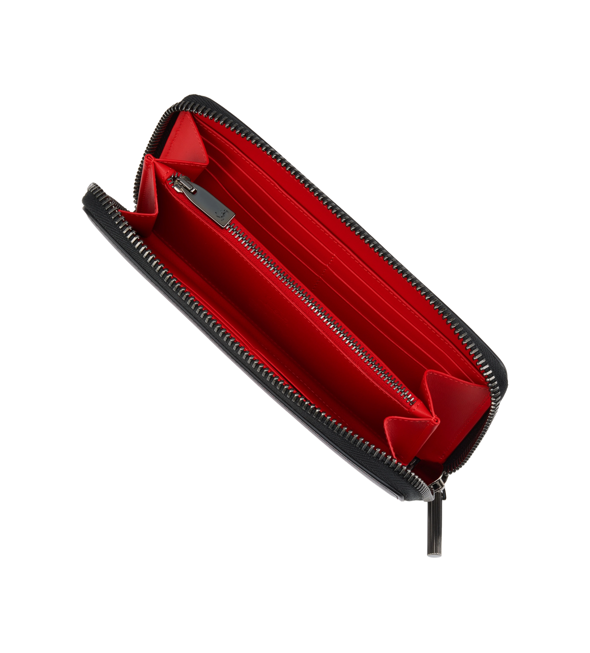 Canopy Zipped Long Wallet Loubi Red