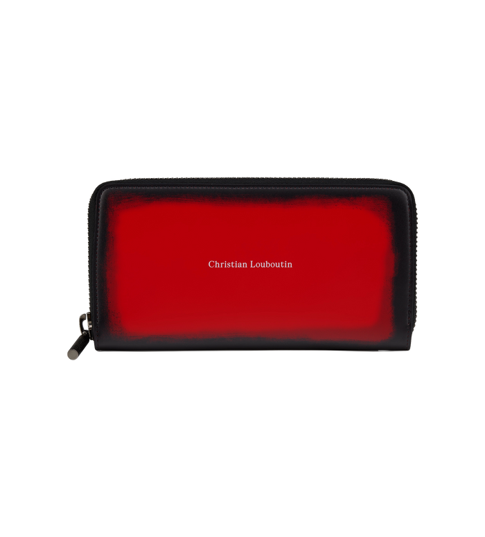 Canopy Zipped Long Wallet Loubi Red