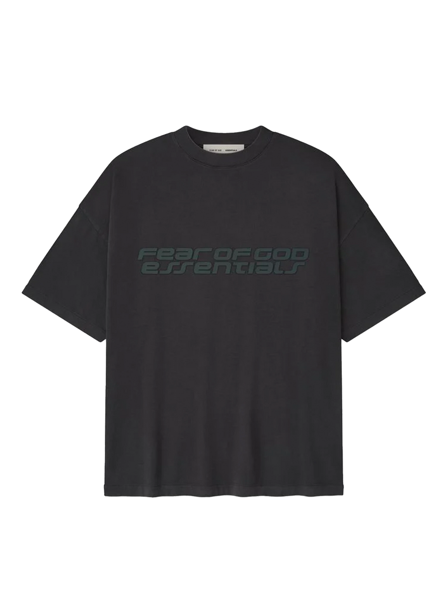 Fear of God Essentials 90s Short Sleeve Tee in Iron Grey