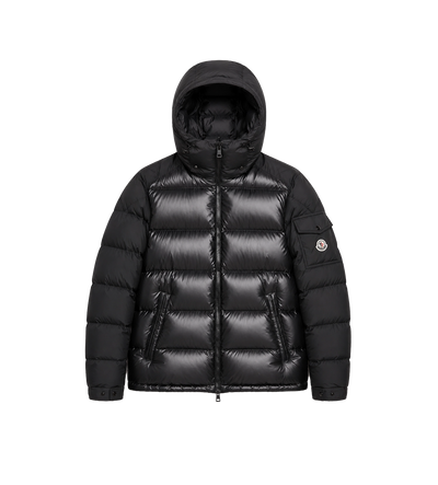 Maya Bi-Material Jacket Black