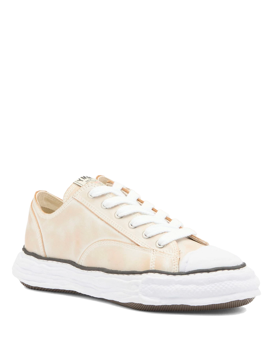 Maison MIHARA YASUHIRO Peterson23 OG Sole Vintage Leather Sneaker in White