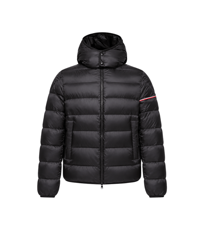 Ravenlock Hooded Short Down Jacket Dark Blue