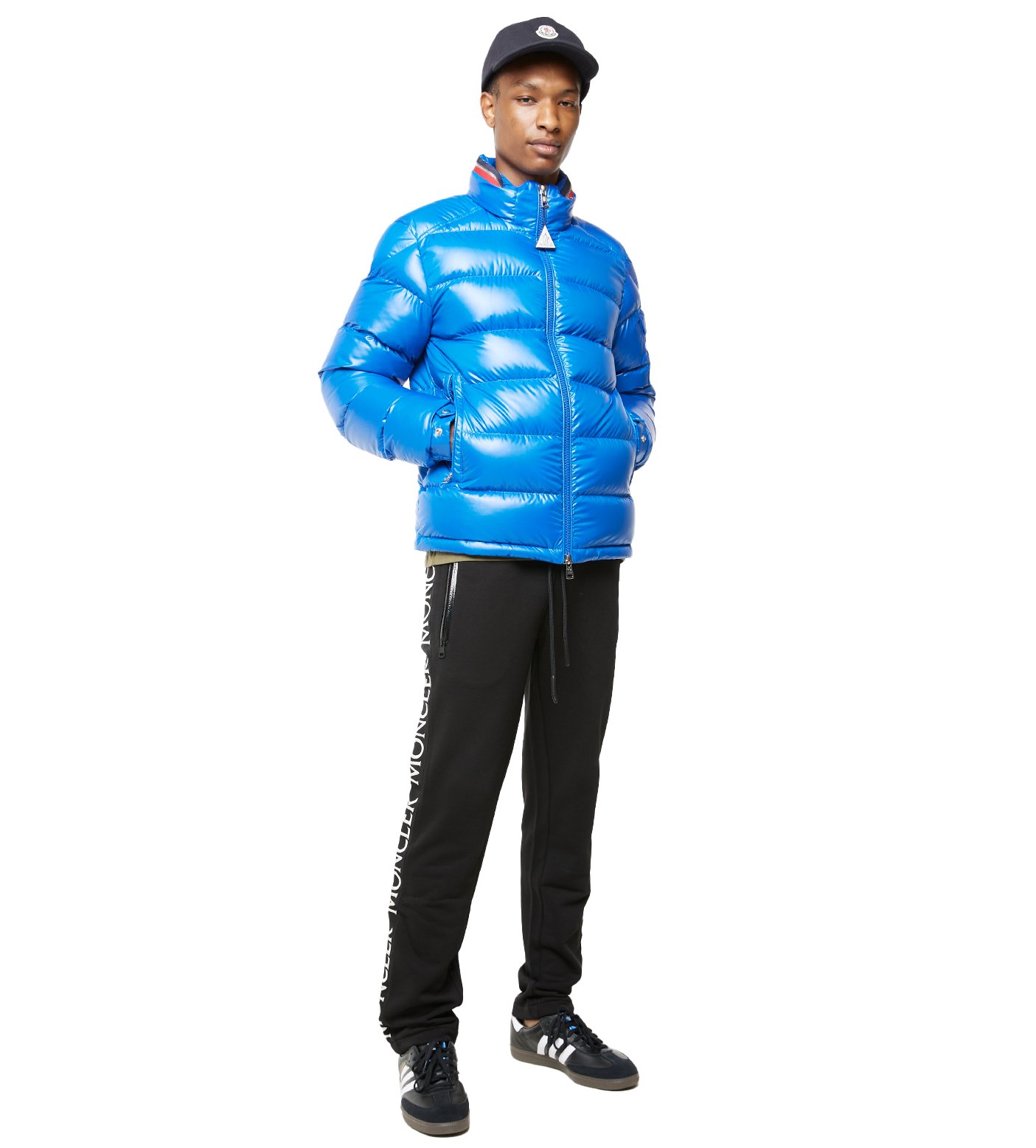 Bourne Short Down Jacket Royal Blue