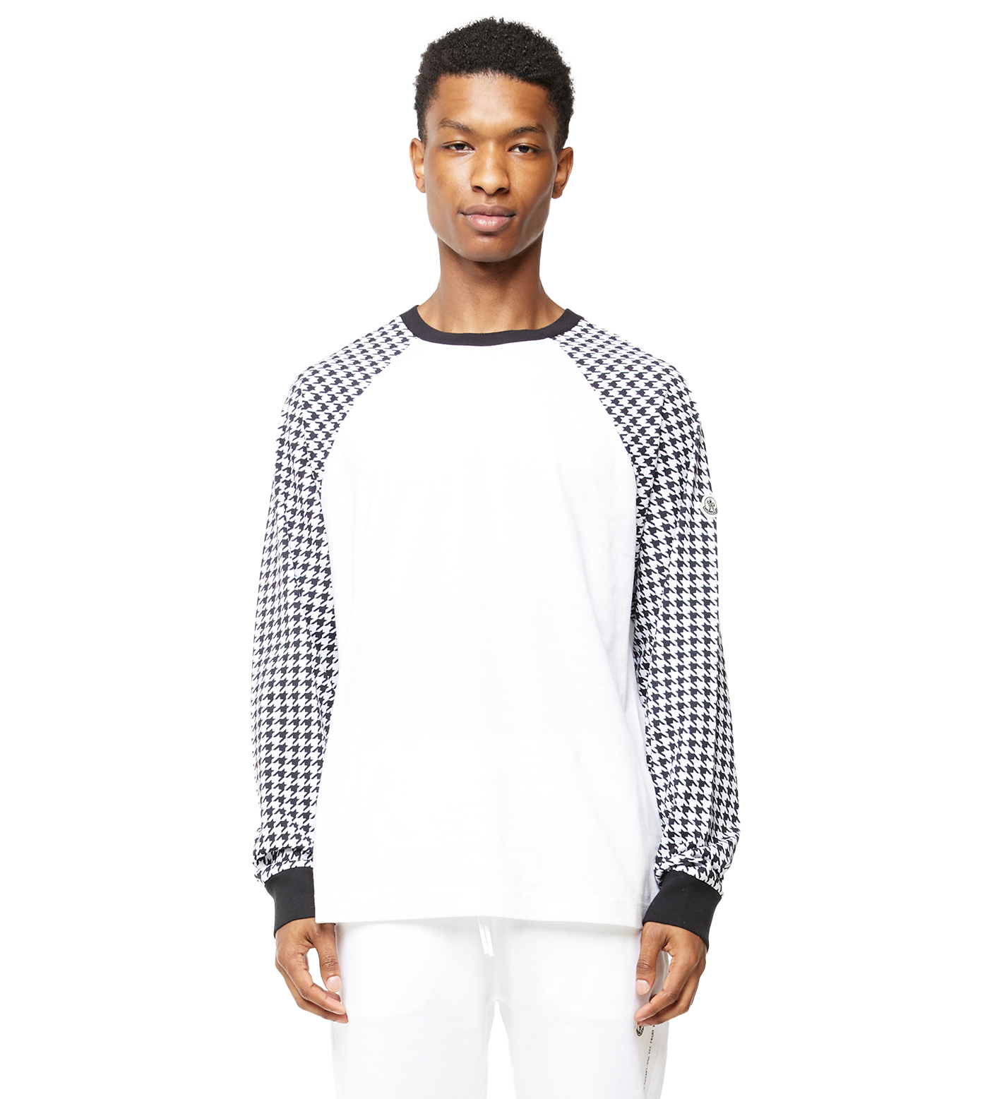 Houndstooth Long Sleeve T-Shirt