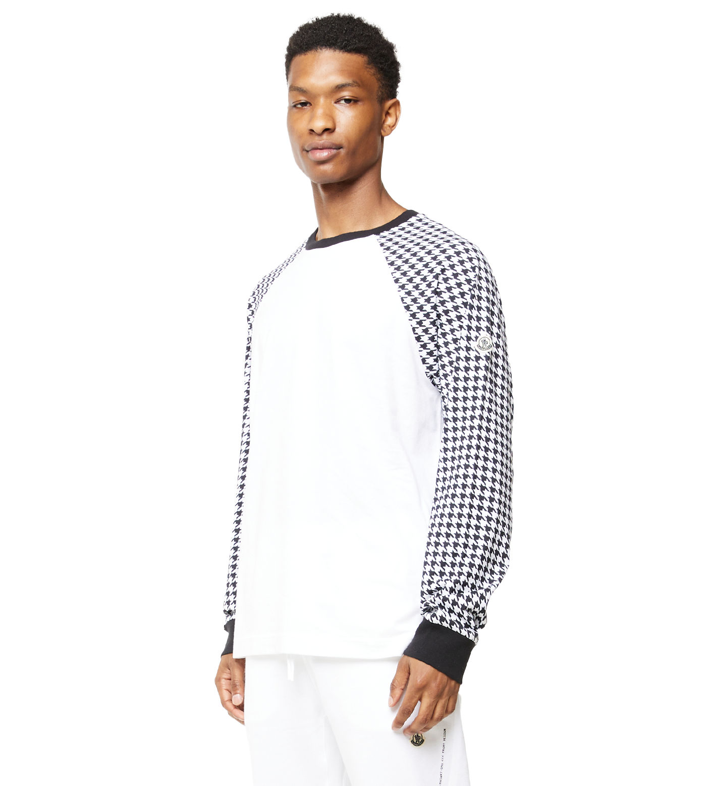 Houndstooth Long Sleeve T-Shirt