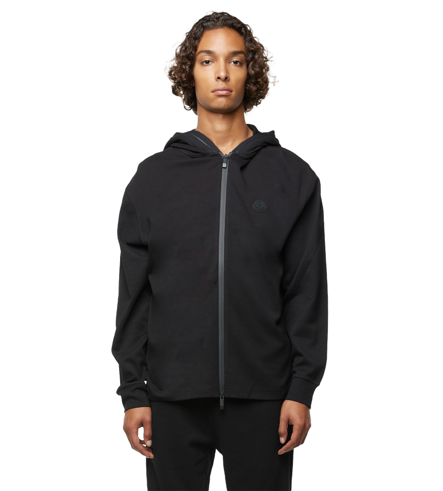 Zip-up Hoodie Black