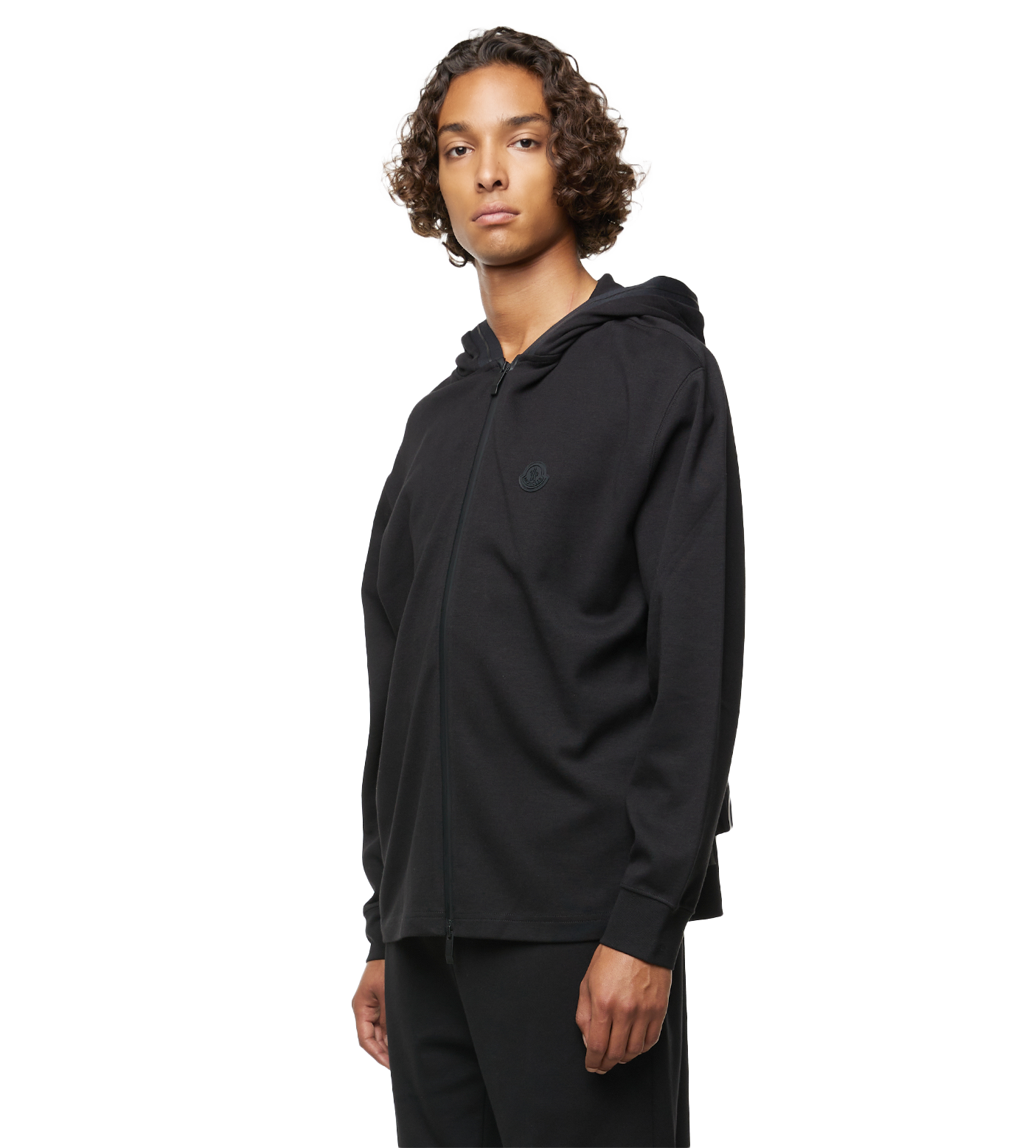 Zip-up Hoodie Black