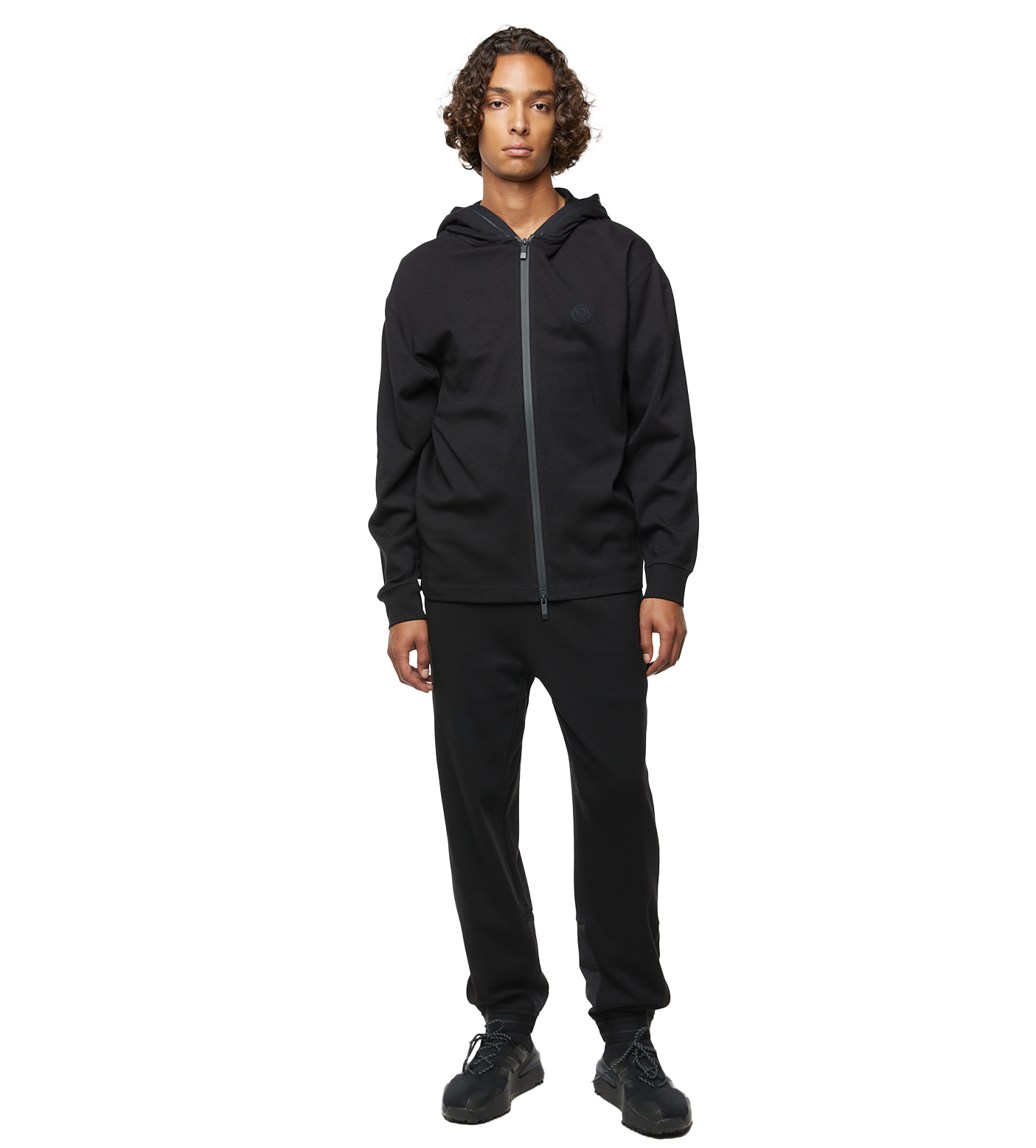Zip-up Hoodie Black