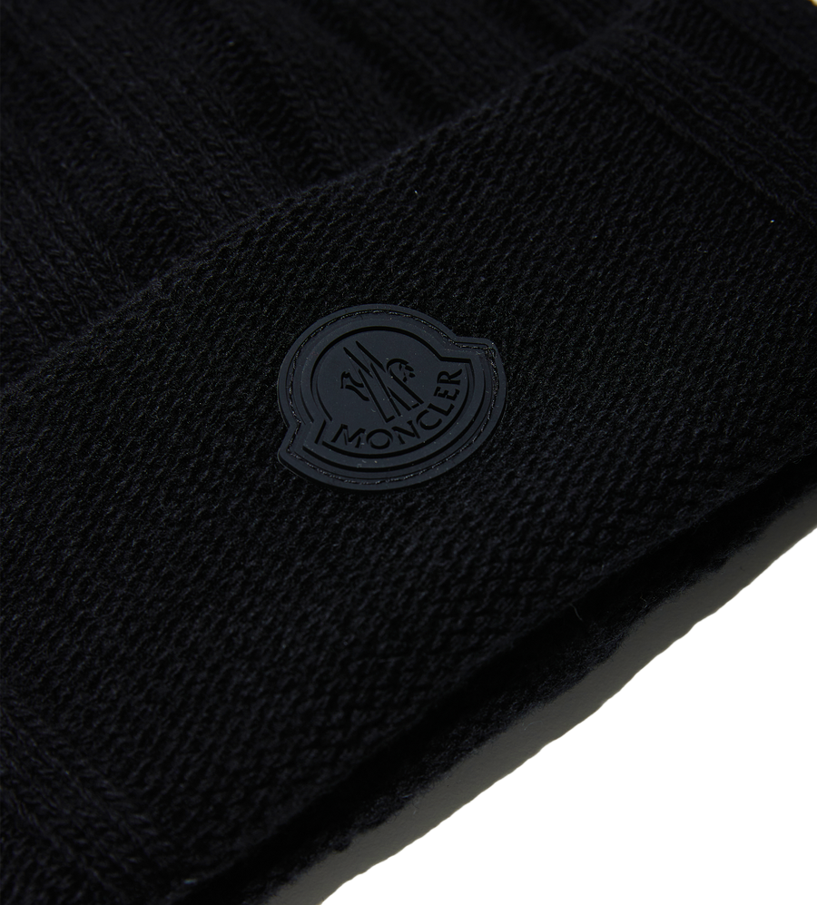 Wool Beanie Black