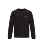 Logo Cotton Long Sleeve Black