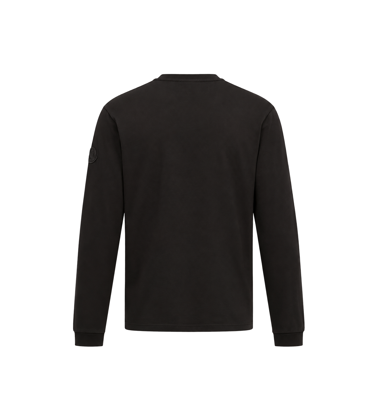 Logo Cotton Long Sleeve Black