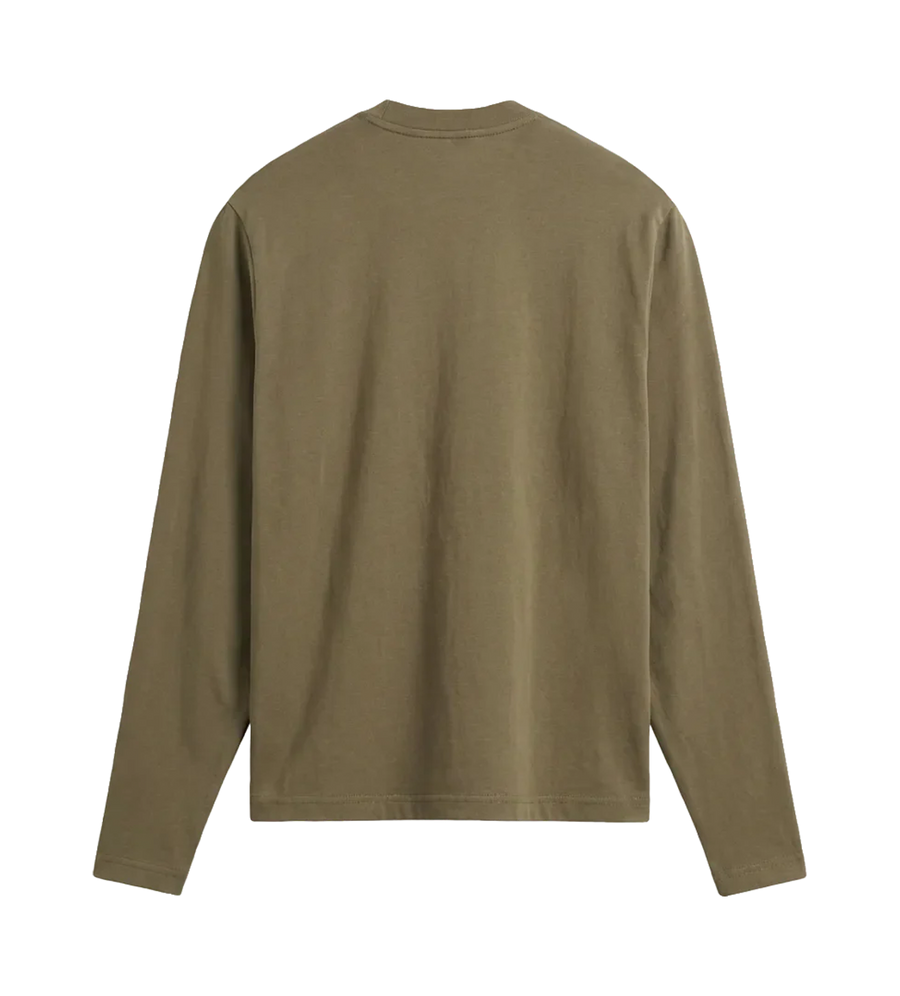 Moncler Longsleeve Logo T-Shirt in Green