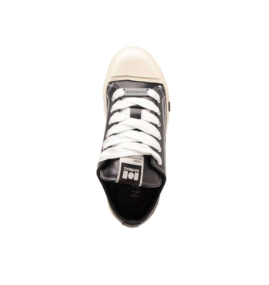 Leather Five-O Sneaker Black
