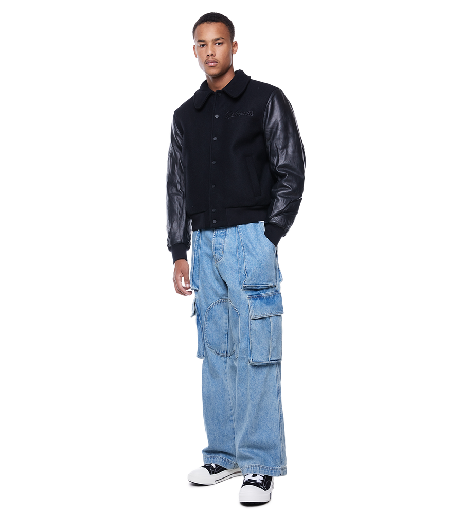 Miracle Academy Varsity Jacket Black