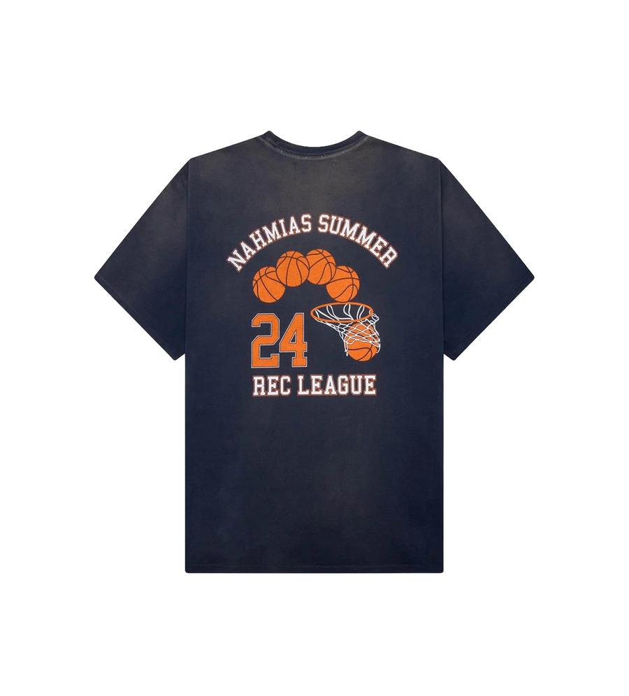 Rec League Boxy Tee Navy