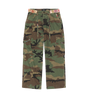 Camo Volume Cargo Pants Green