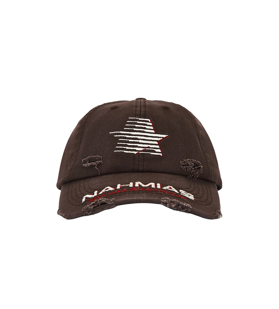 Miracle Sportswear 6-Panel Hat Worn Black