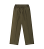 Pleat Front Drawstring Pant Moss Green
