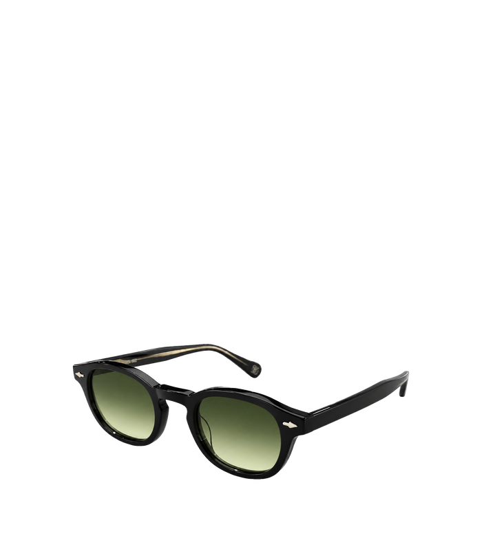 Rune II Sunglasses Black / Green Gradient