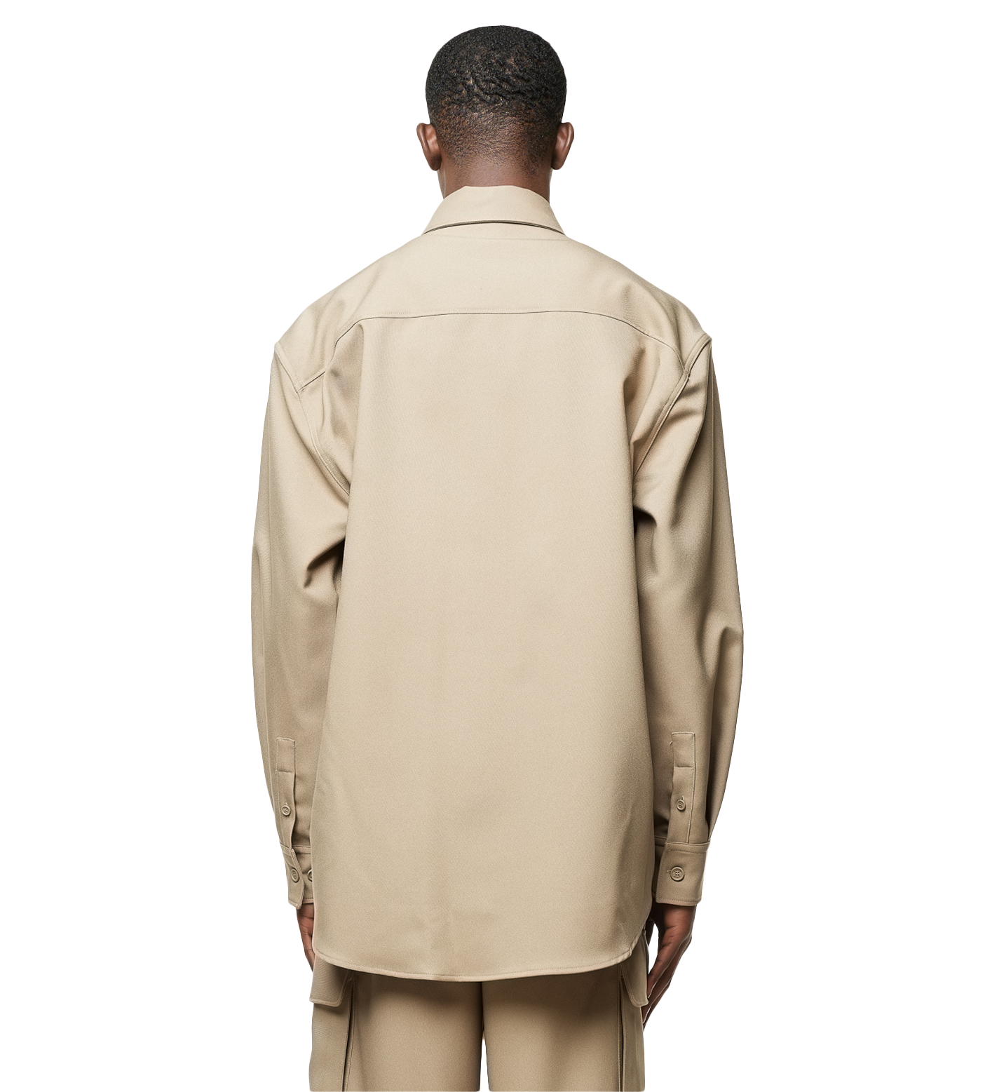Long-sleeve Shirt Beige