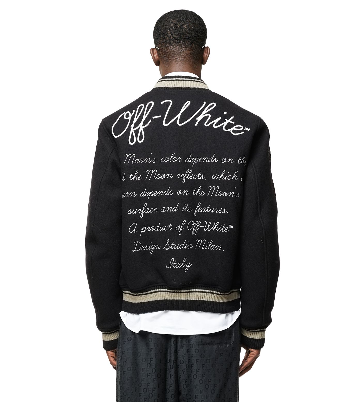 Cryst Moon Phase Vars Bomber Black