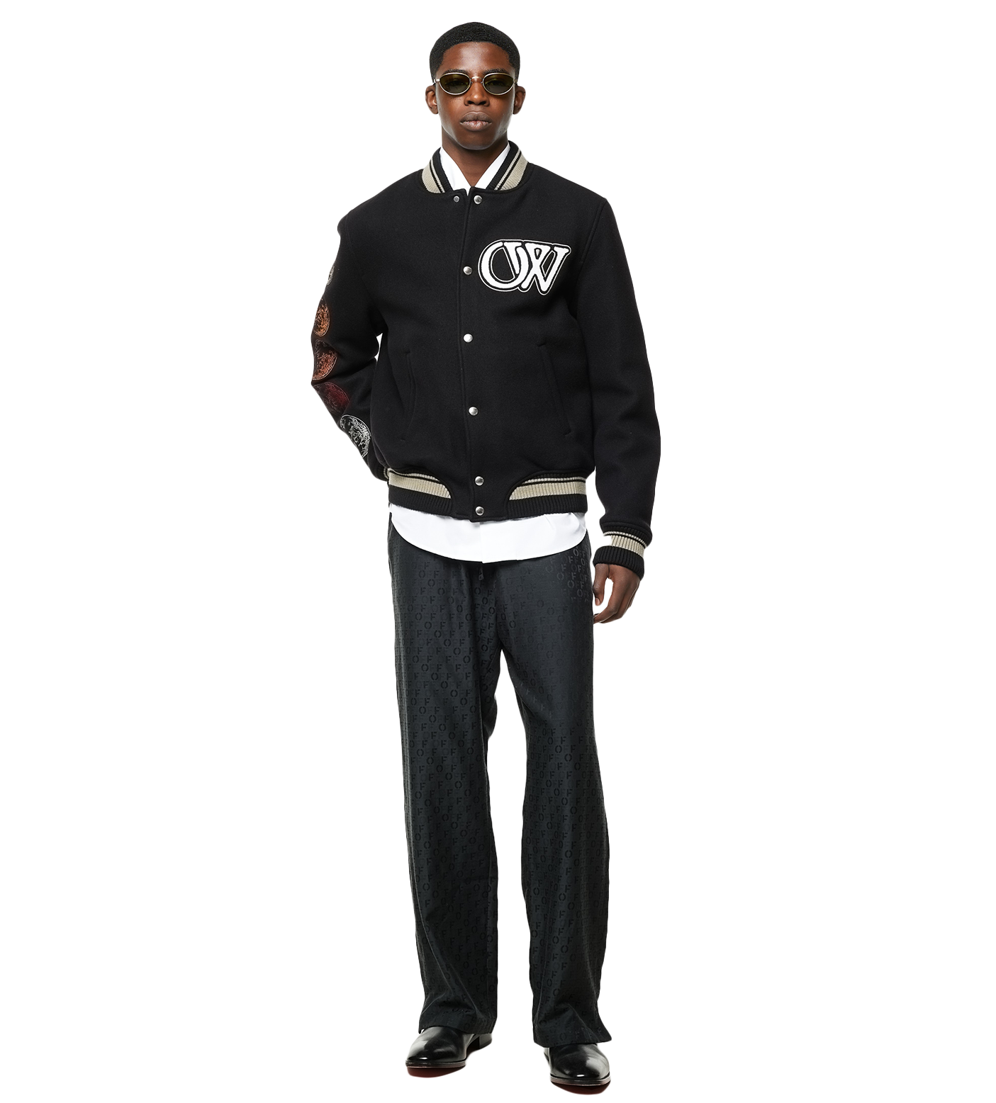 Cryst Moon Phase Vars Bomber Black