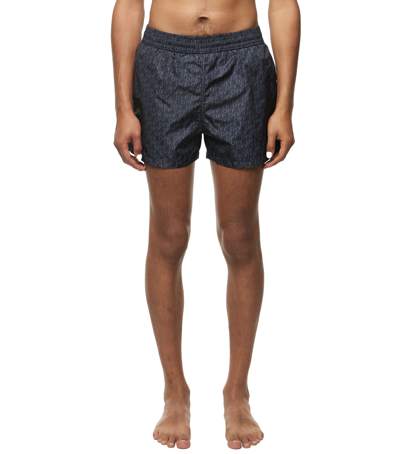 Logo-print Swim Shorts Black