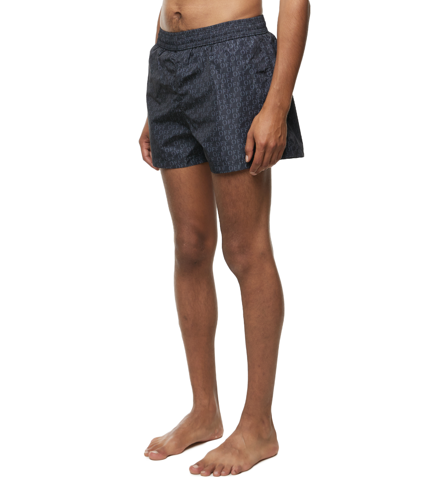 Logo-print Swim Shorts Black