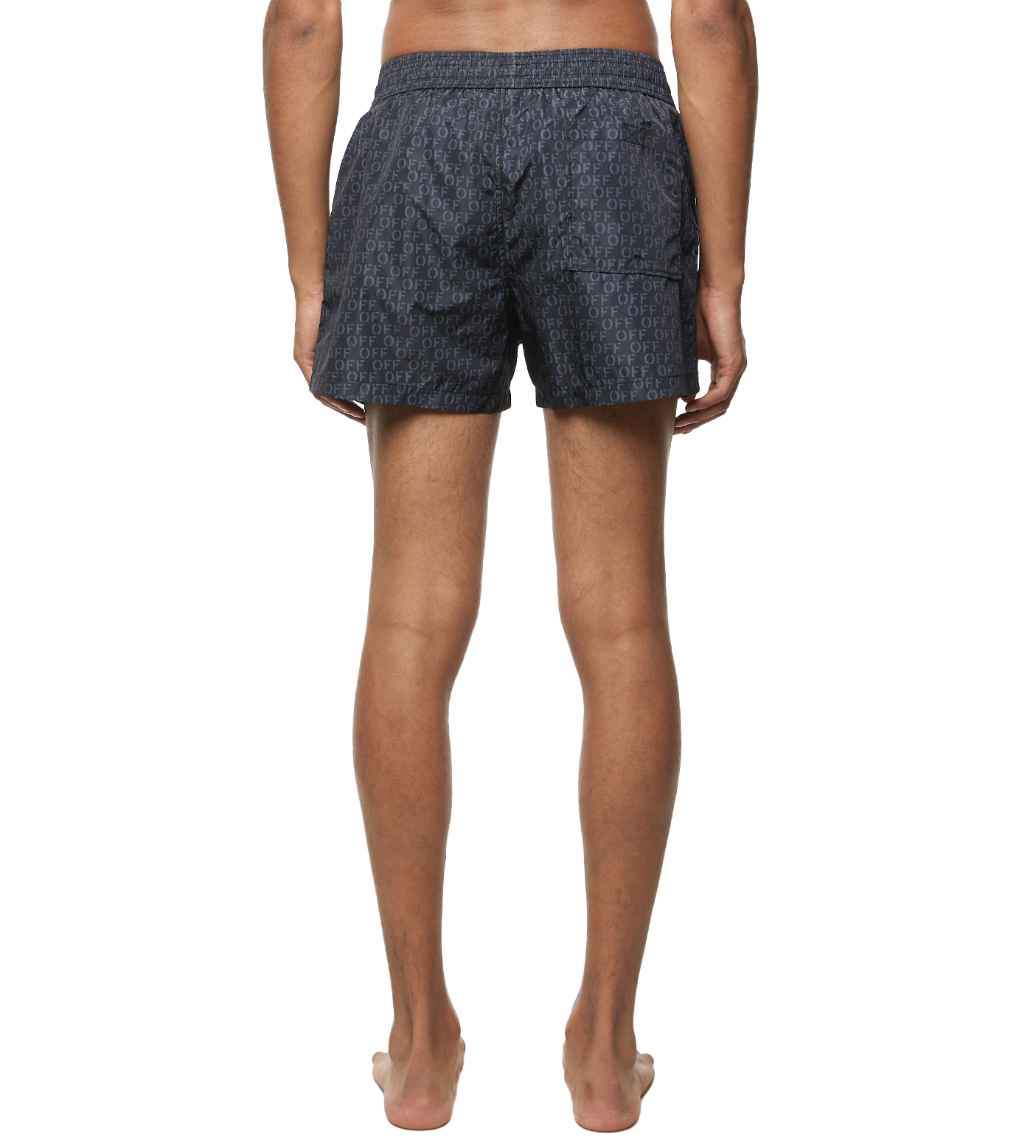 Logo-print Swim Shorts Black