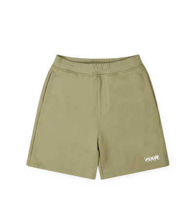 Circles Shorts Dusty Olijf