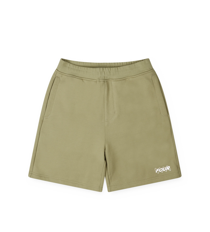 Circles Shorts Dusty Olive