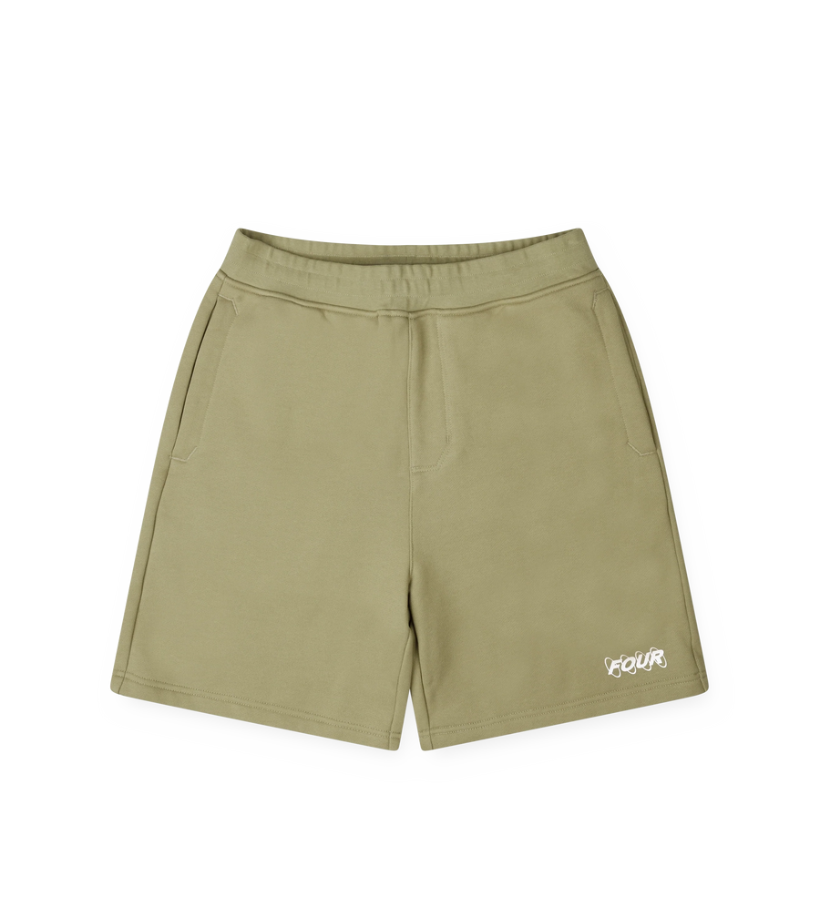 Circles Shorts Dusty Olive