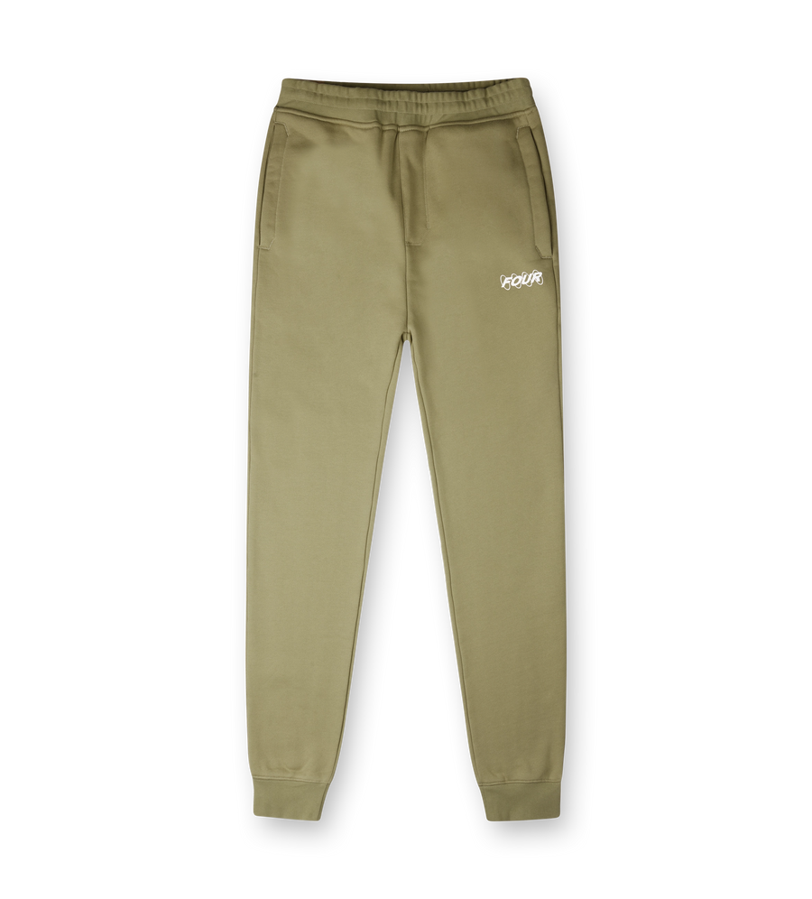 Circles Sweatpants Dusty Olive