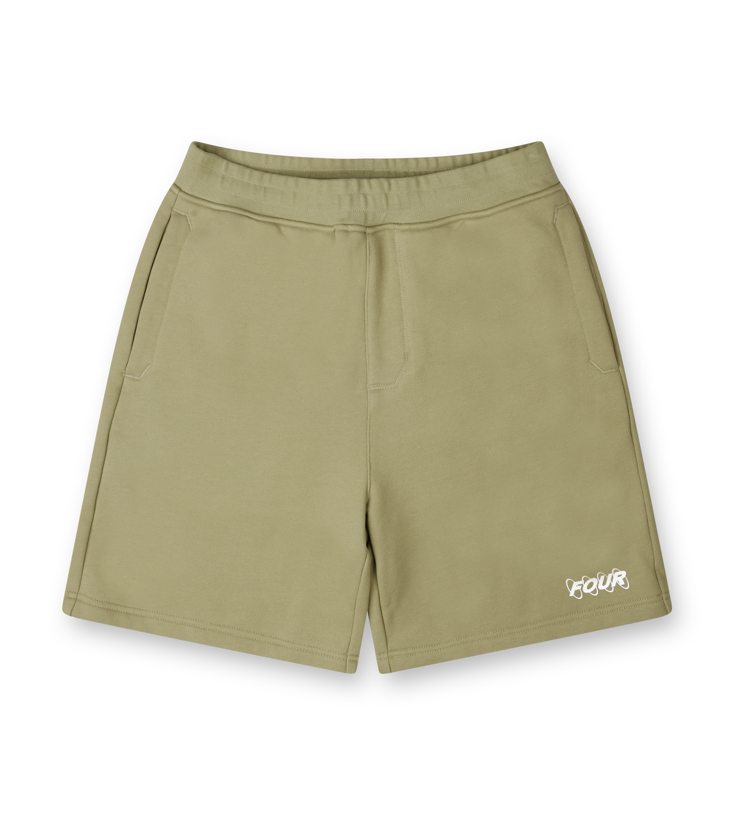 Circles Shorts Dusty Olive