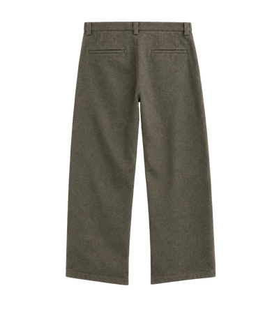 Bridge Chino Night Pine Fishbone Bound Wool