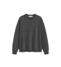 Slack Sweatshirt Washed Black Rogue Loopback