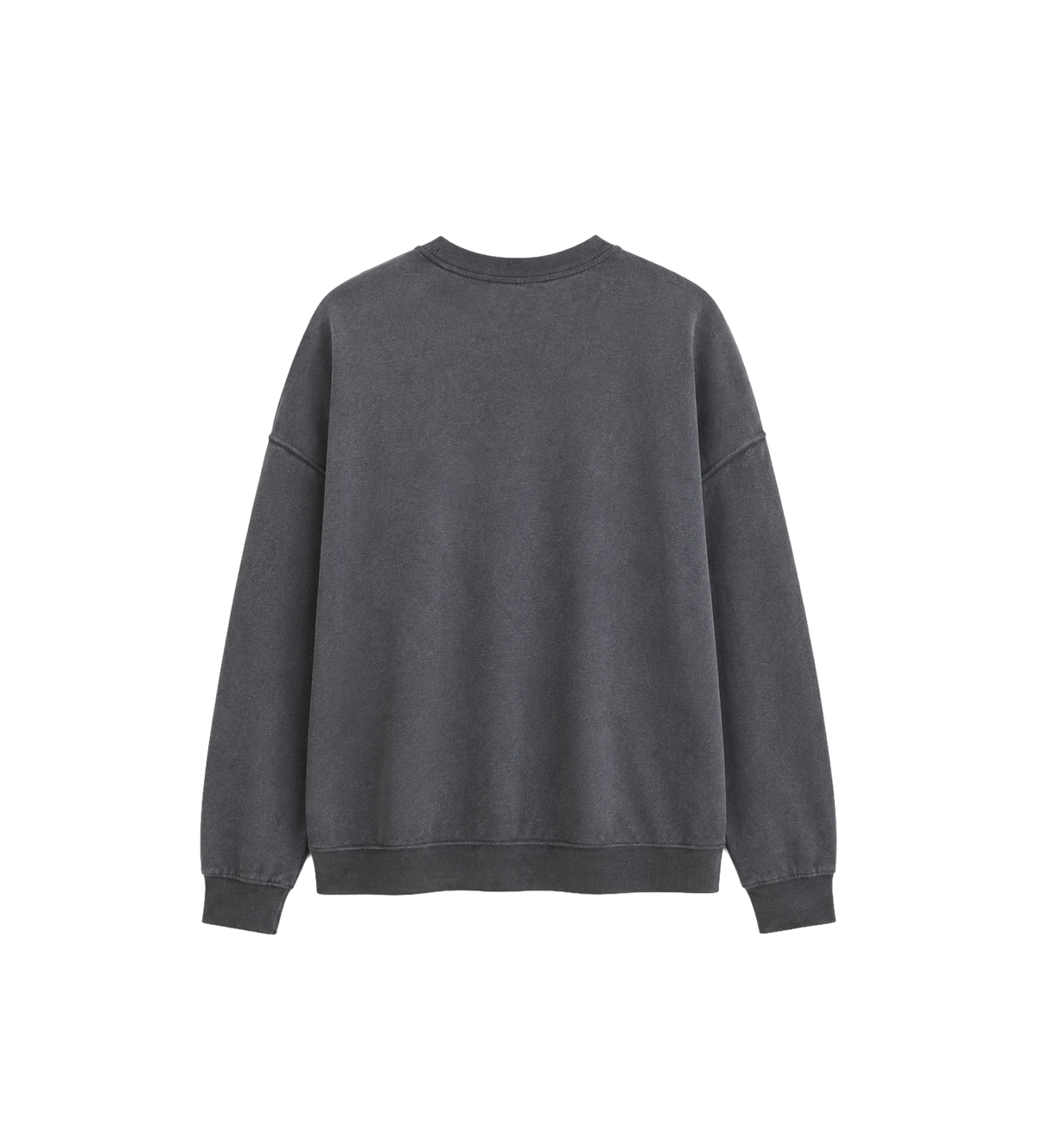 Slack Sweatshirt Washed Black Rogue Loopback