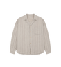 Private Shirt Quiet Greige Stripe Mist Weave