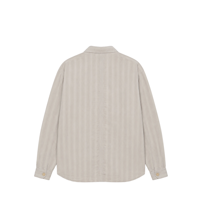  Private Shirt Quiet Greige Grijze Strepen