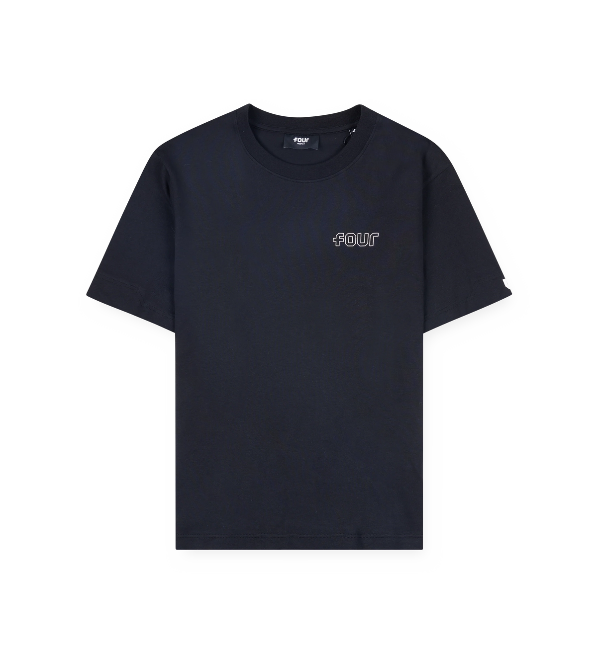 Outline Casual T-shirt Black