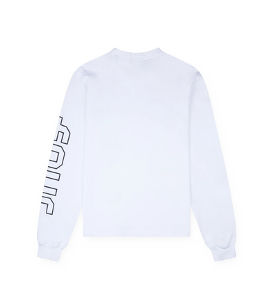 Outline Longsleeve T-shirt White