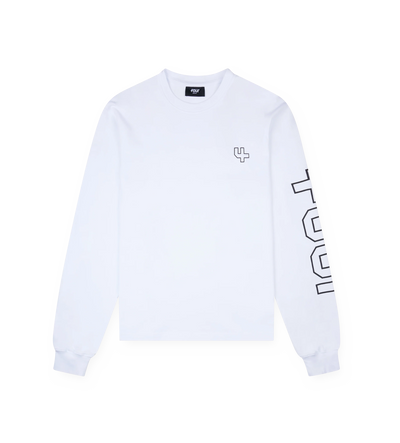 Outline Longsleeve T-shirt White