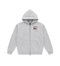 De Brando Full Zip lichtgrijs gemêleerd