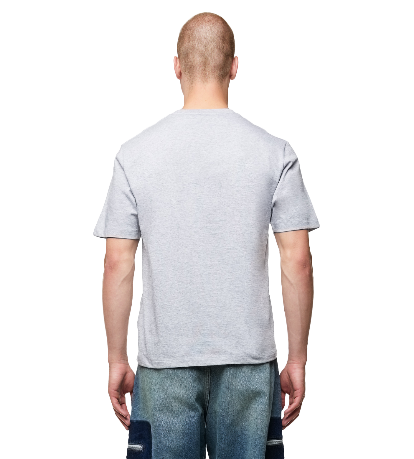 Sartorial Tape Pocket T-shirt Melange Grey