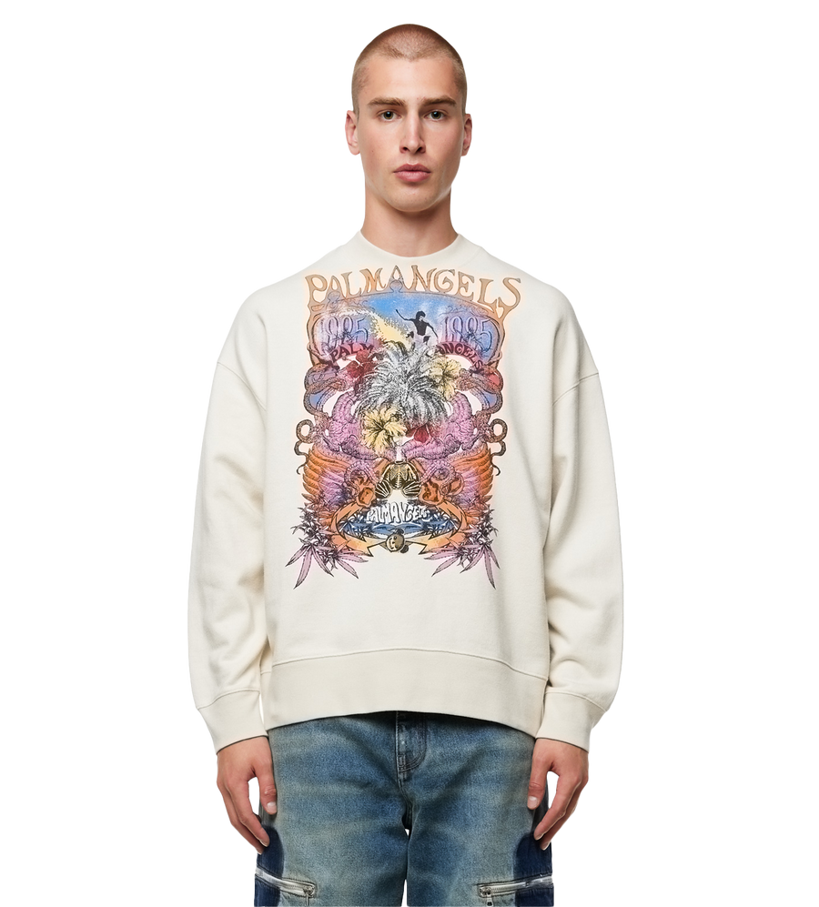 Concert Graphic-print Crewneck Butter