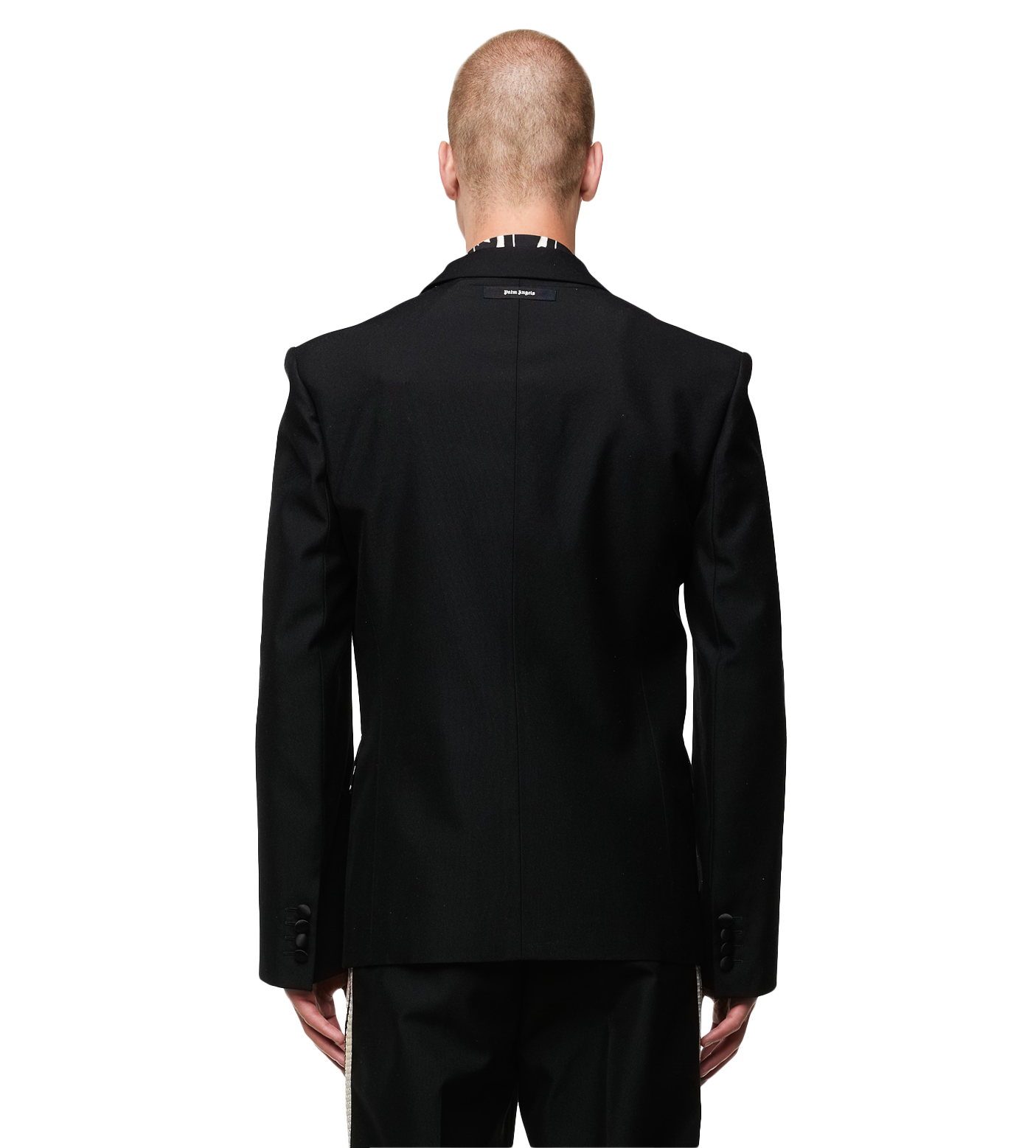 Starry Night Tuxedo Blazer Black